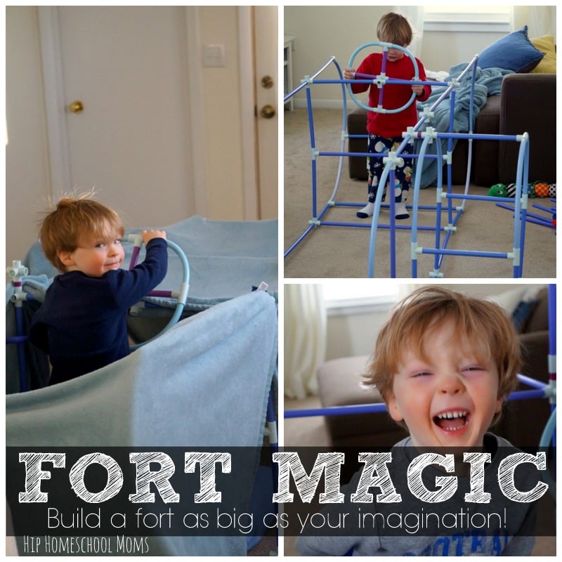 Fort Magic Review from Hip Homeschool Moms