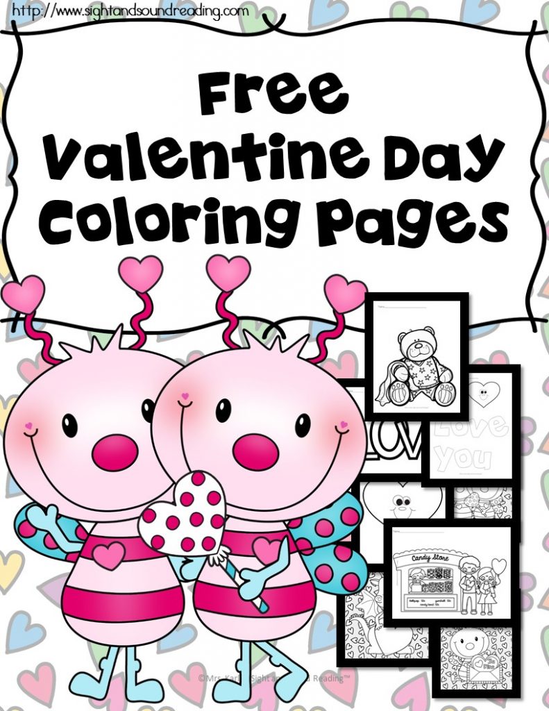 valentine coloring pages school family - photo #21